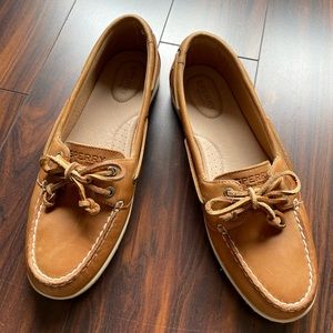 Sperry Slip-On Leather Boat Shoes